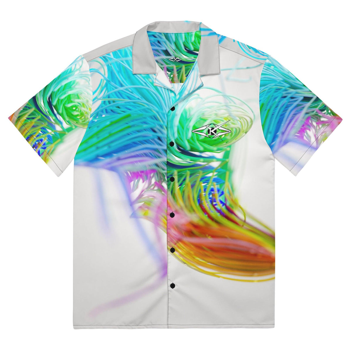 Unisex button shirt - VYBRATIONAL KREATORS®
