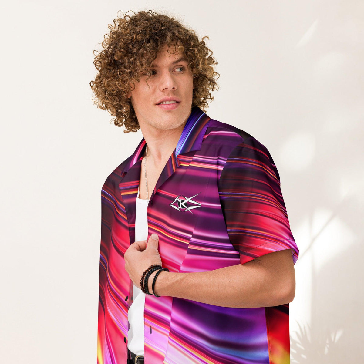Unisex button shirt - VYBRATIONAL KREATORS®