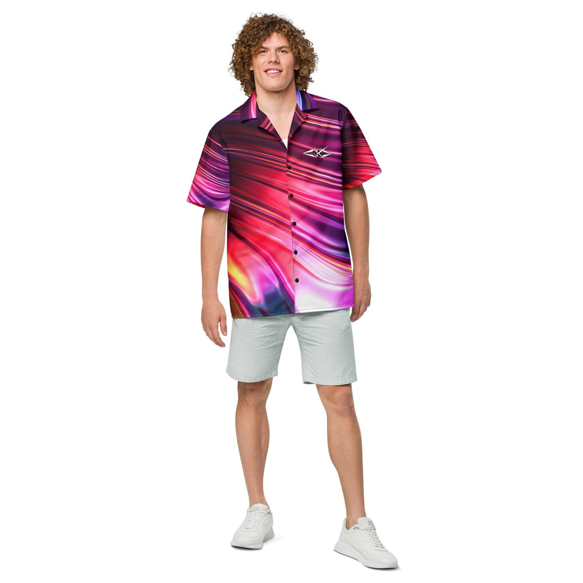 Unisex button shirt - VYBRATIONAL KREATORS®