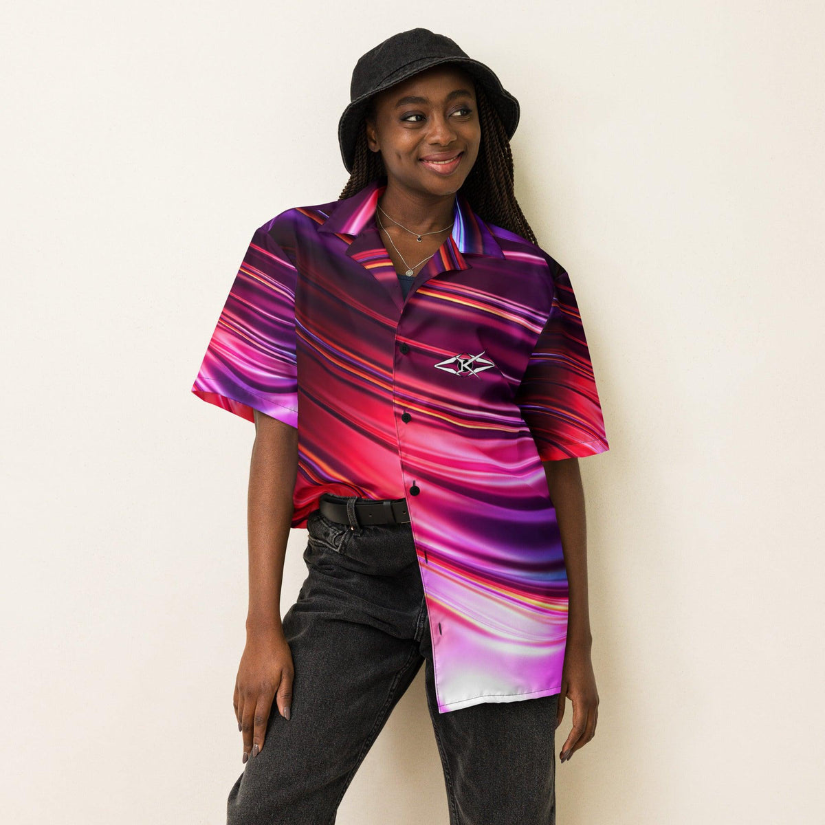 Unisex button shirt - VYBRATIONAL KREATORS®