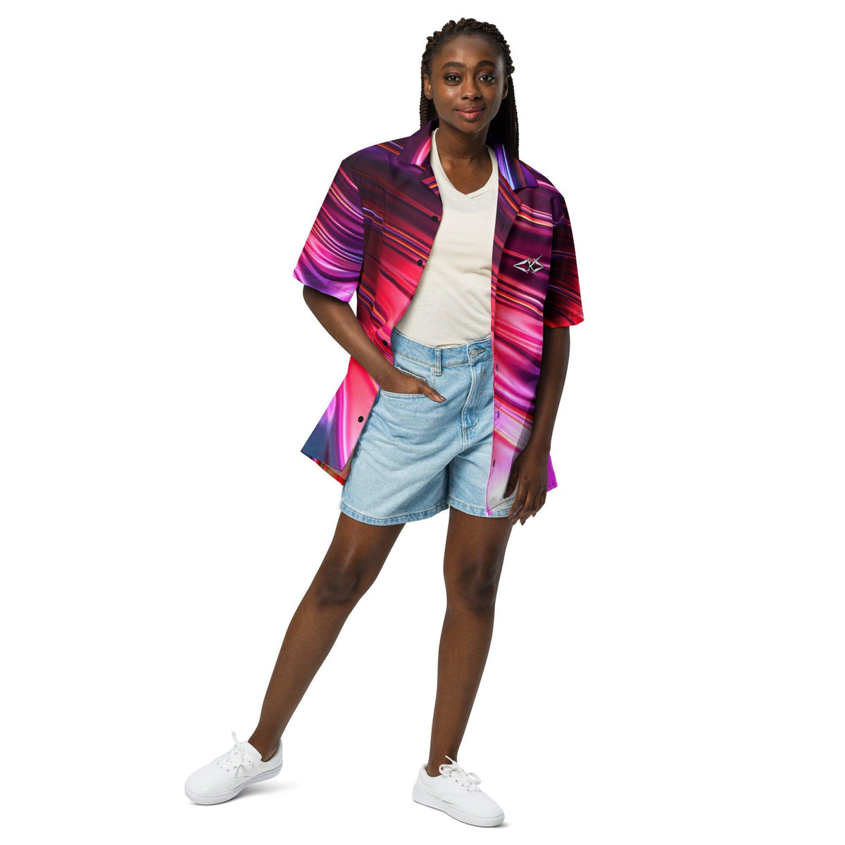 Unisex button shirt - VYBRATIONAL KREATORS®