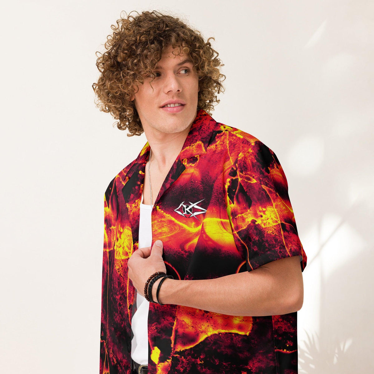 Unisex button shirt - VYBRATIONAL KREATORS®