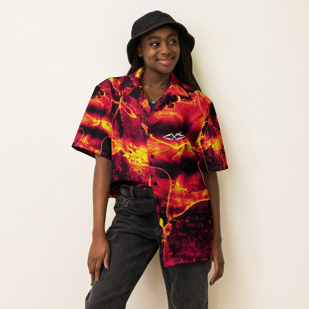 Unisex button shirt - VYBRATIONAL KREATORS®