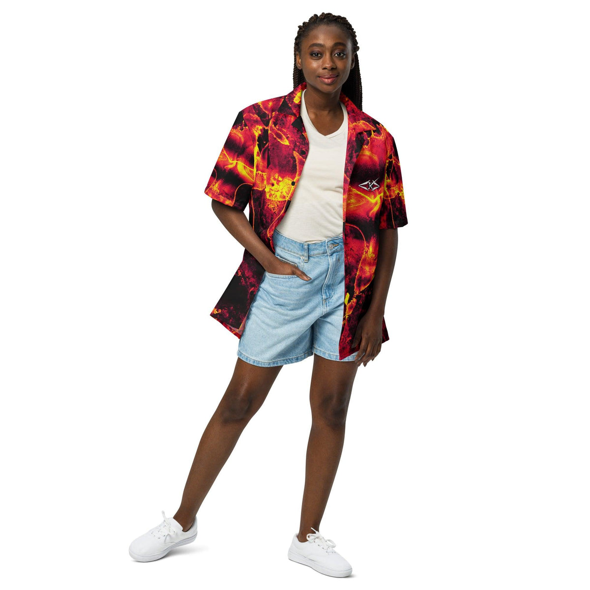 Unisex button shirt - VYBRATIONAL KREATORS®