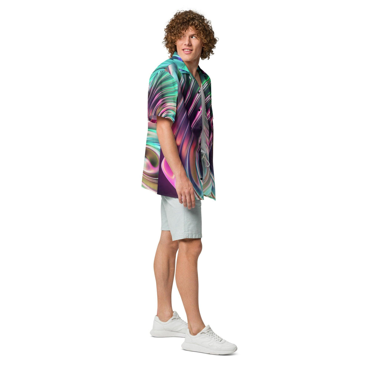 Unisex button shirt - VYBRATIONAL KREATORS®
