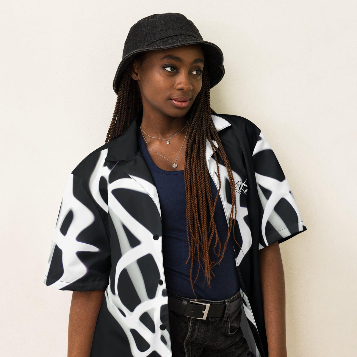 Unisex button shirt - VYBRATIONAL KREATORS®