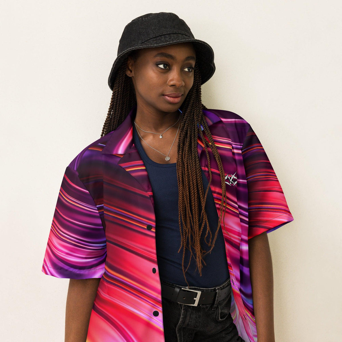 Unisex button shirt - VYBRATIONAL KREATORS®