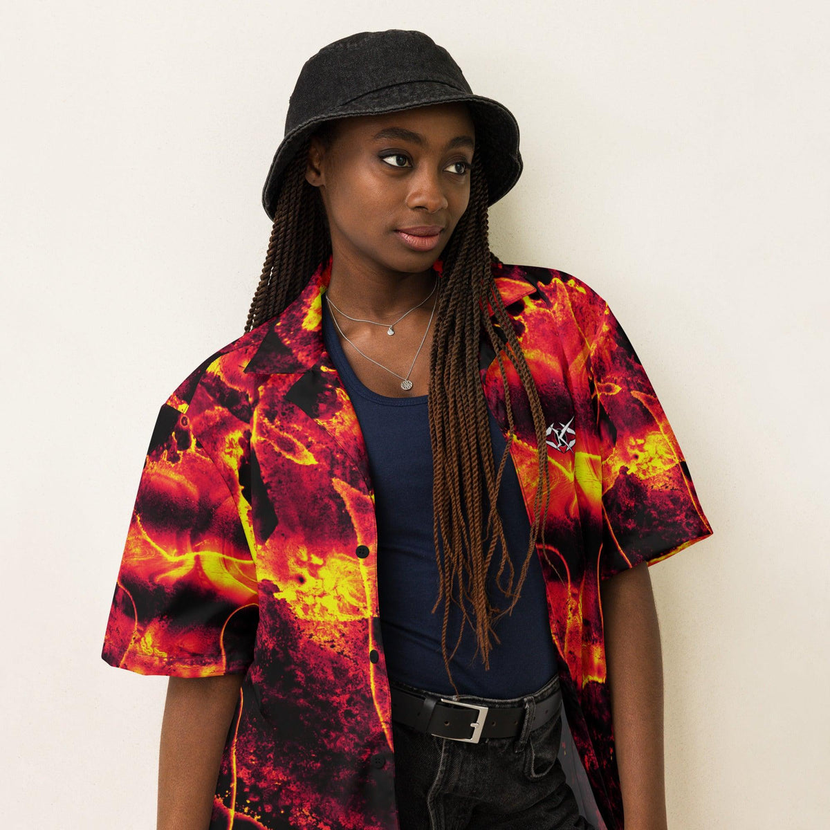 Unisex button shirt - VYBRATIONAL KREATORS®