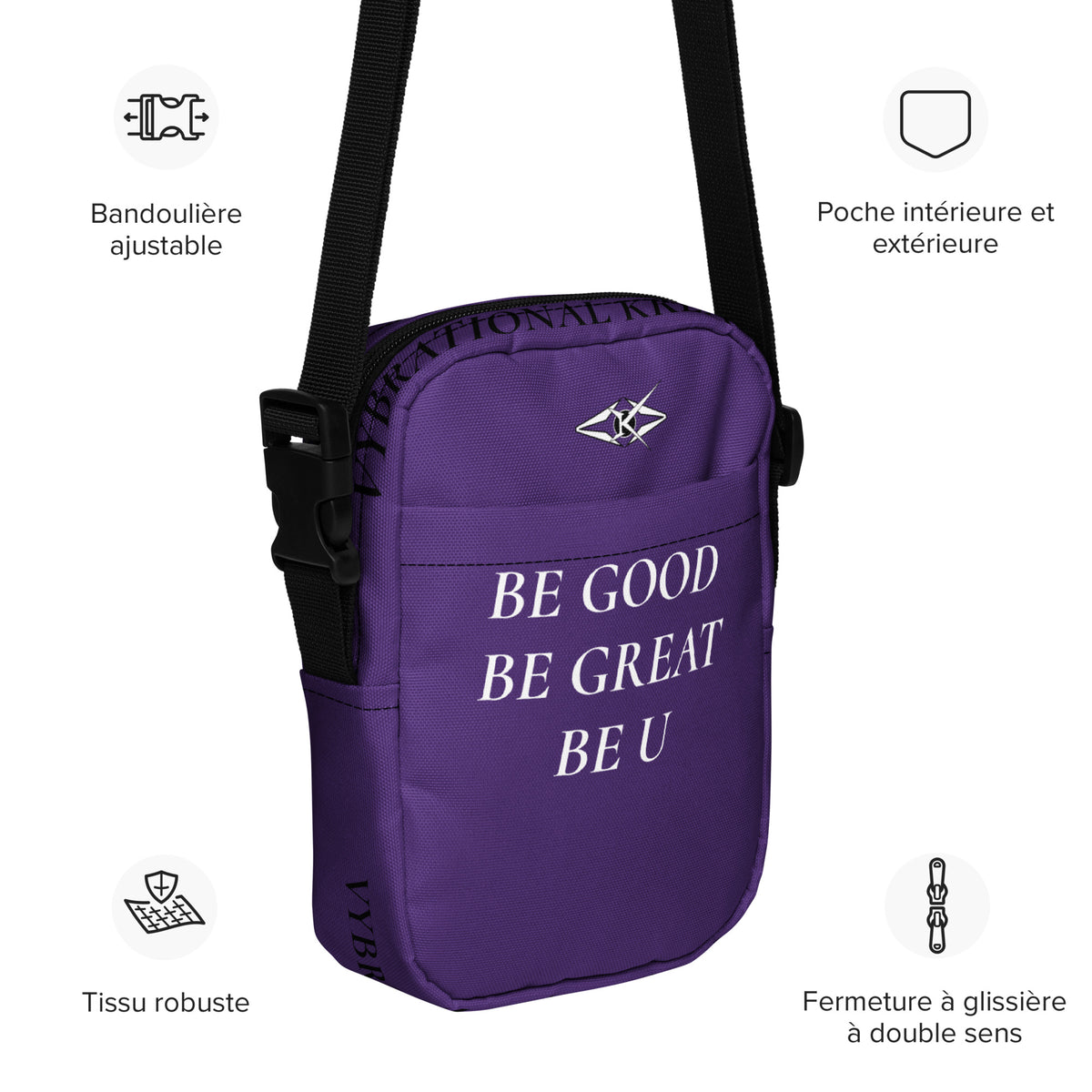 PURPLE LUXE CROSSBODY