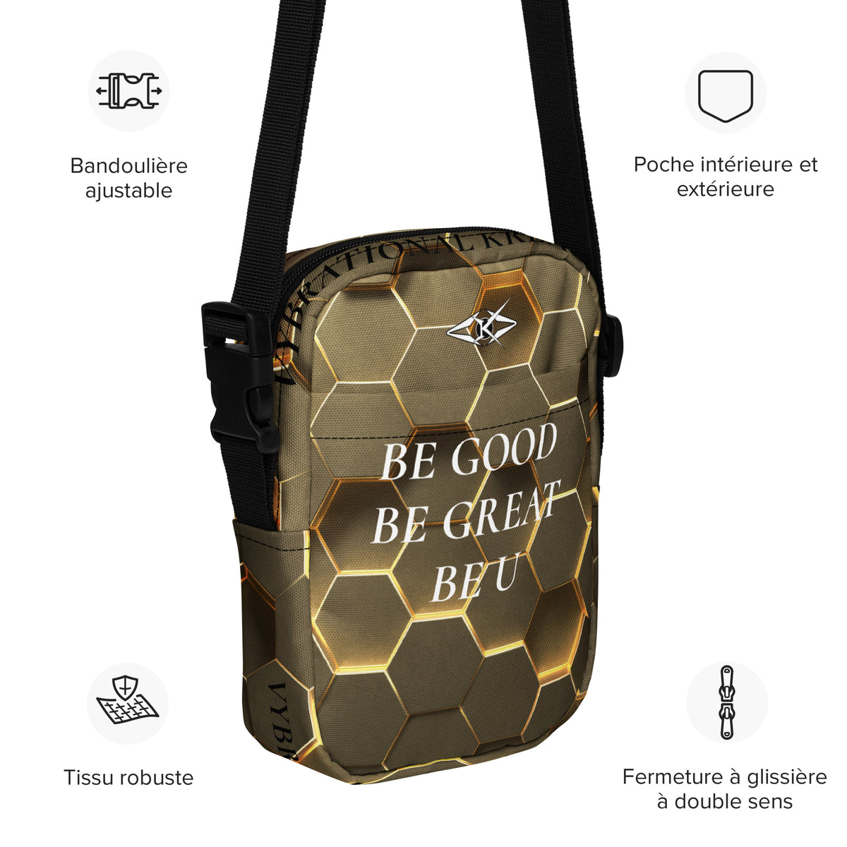 GOLD HEXA LUXE CROSS BODY