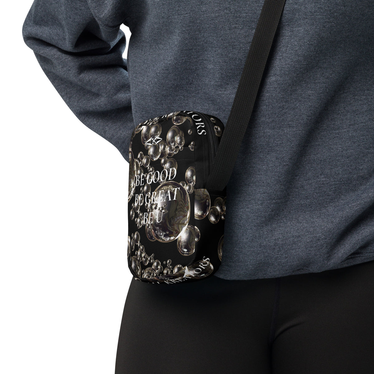 LUXE OBSIDIAN HALO CROSSBODY