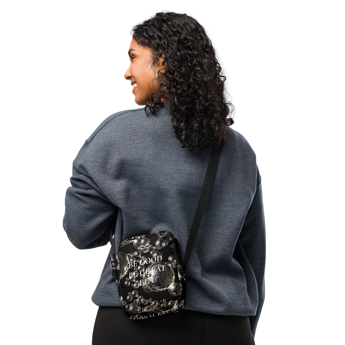 LUXE OBSIDIAN HALO CROSSBODY