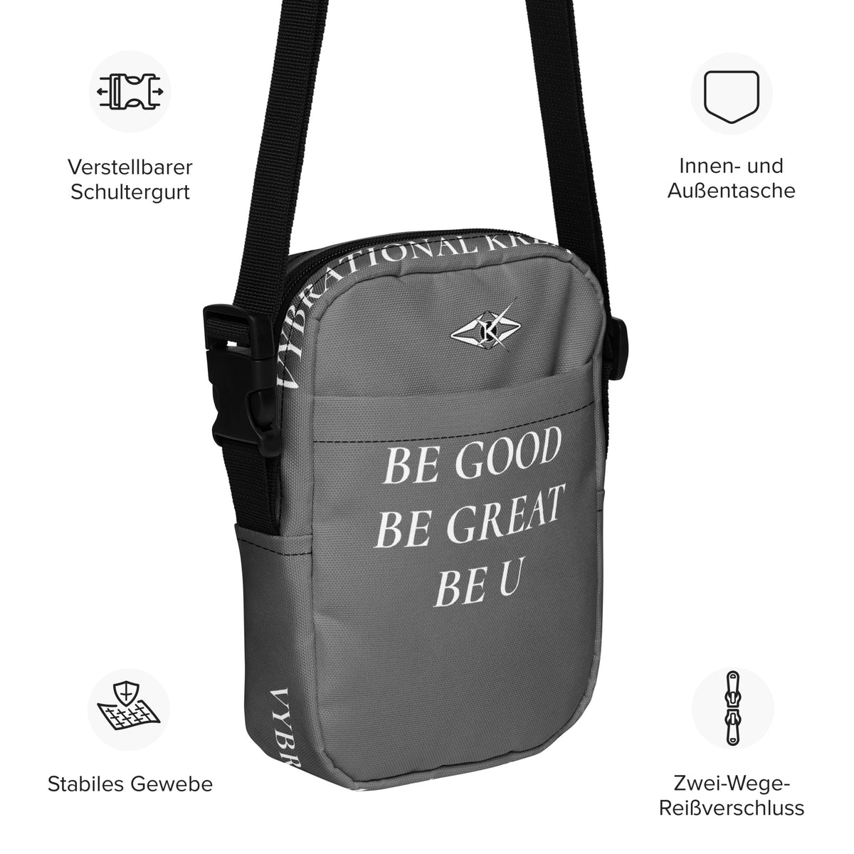 GREY LUXE CROSSBODY
