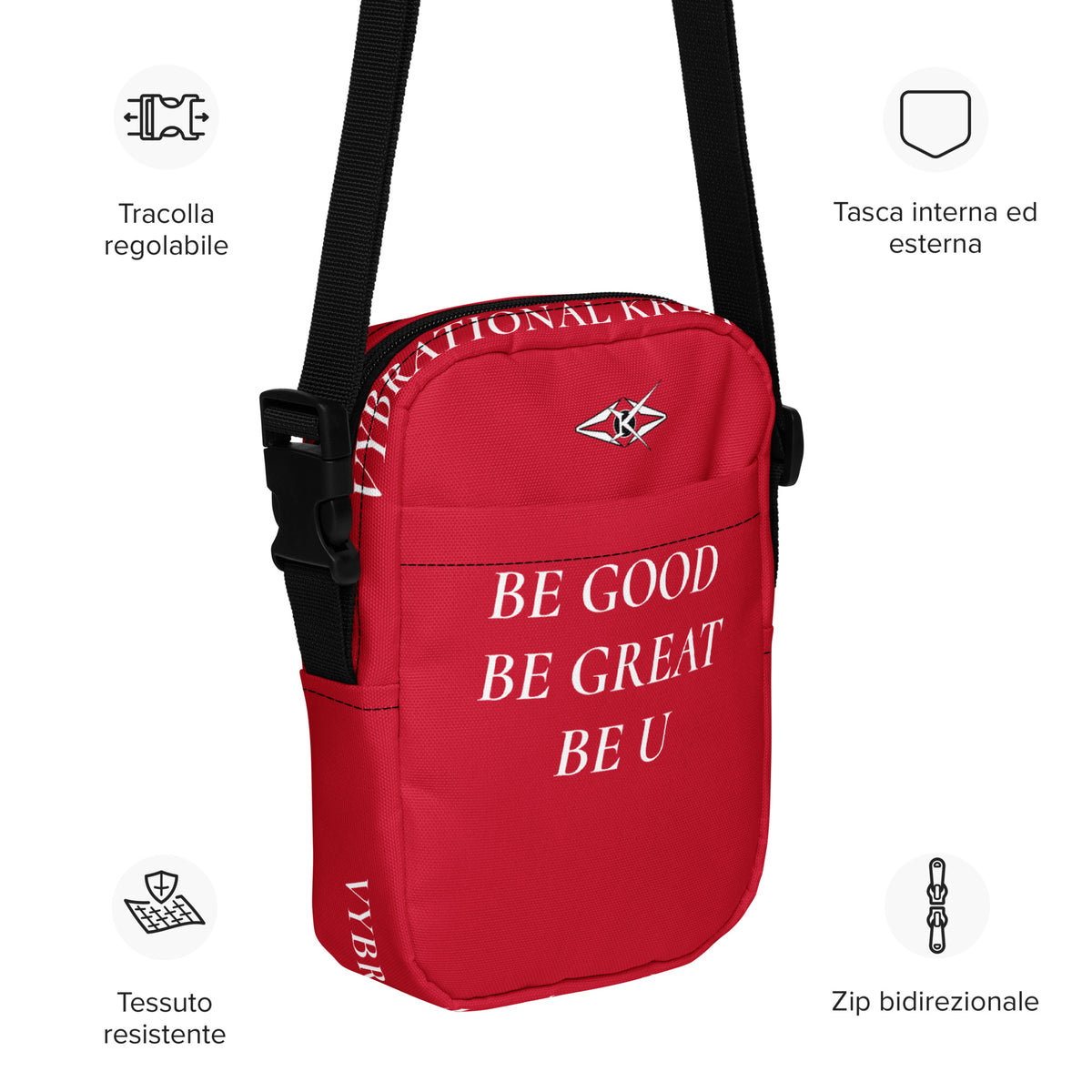 RED LUXE CROSSBODY
