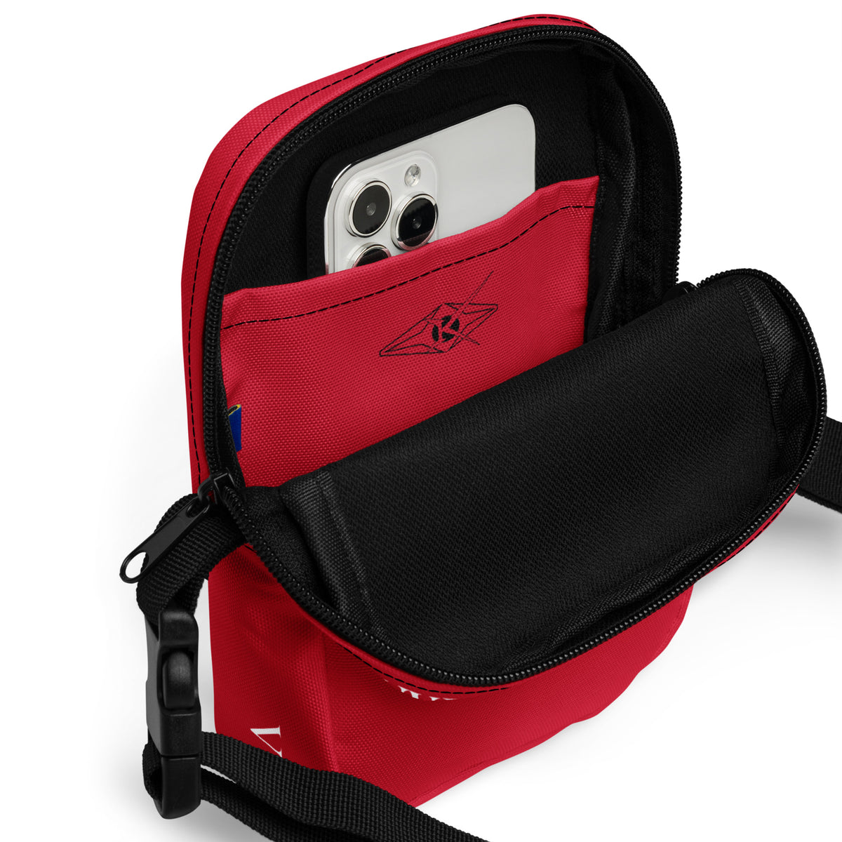 RED LUXE CROSSBODY
