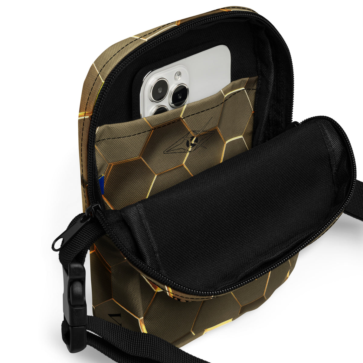 GOLD HEXA LUXE CROSS BODY