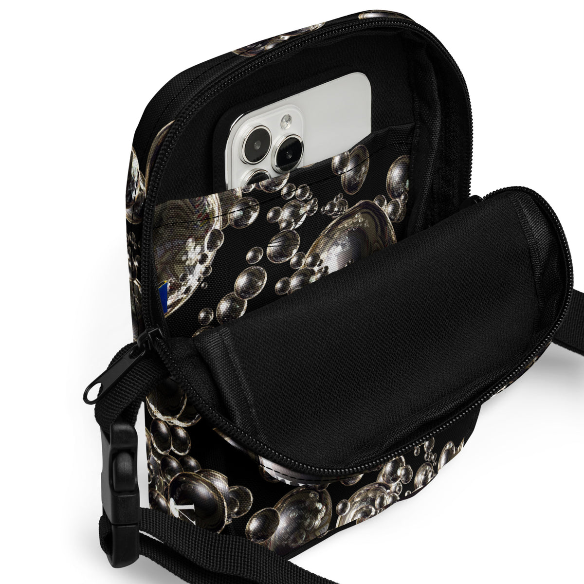 LUXE OBSIDIAN HALO CROSSBODY
