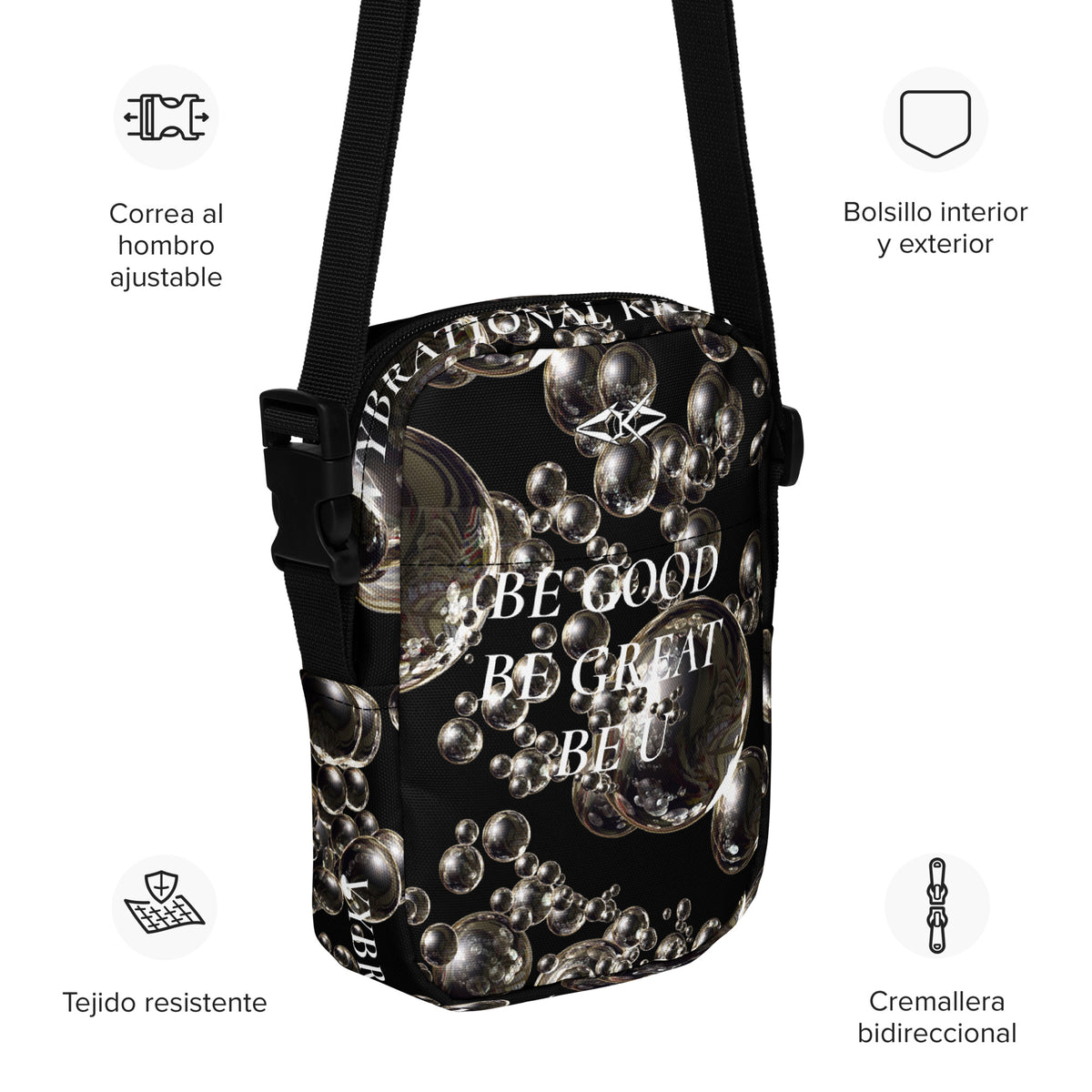 LUXE OBSIDIAN HALO CROSSBODY