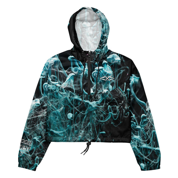 SUPREME LUXE CROPPED WINDBREAKER