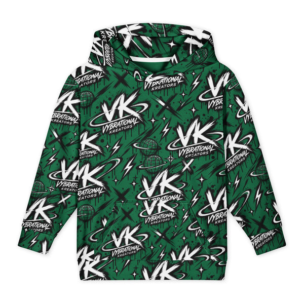 VK Graffiti Frequency™ Youth Hoodie — Green