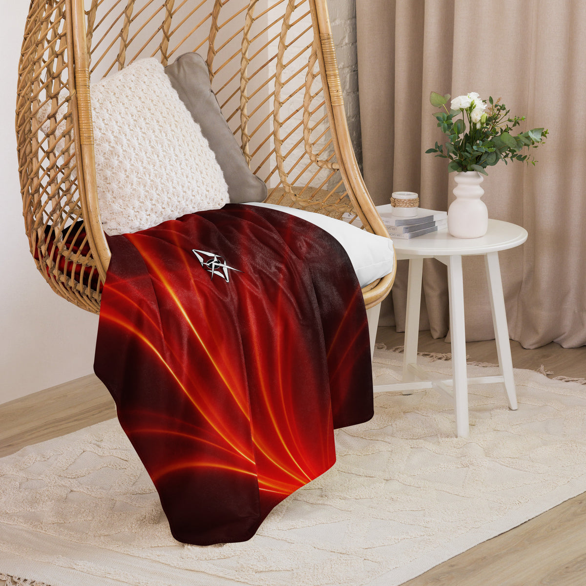 LUXE CRIMSON ECLIPSE BLANKET