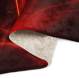 LUXE CRIMSON ECLIPSE BLANKET