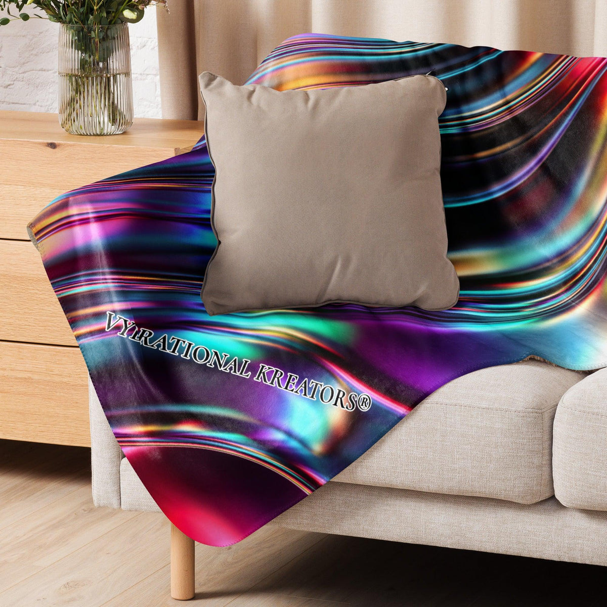 Premium Sherpa blanket - VYBRATIONAL KREATORS®