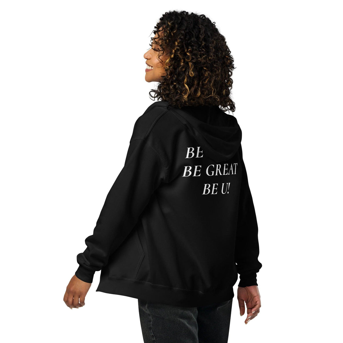 Unisex BBB zip hoodie - VYBRATIONAL KREATORS®
