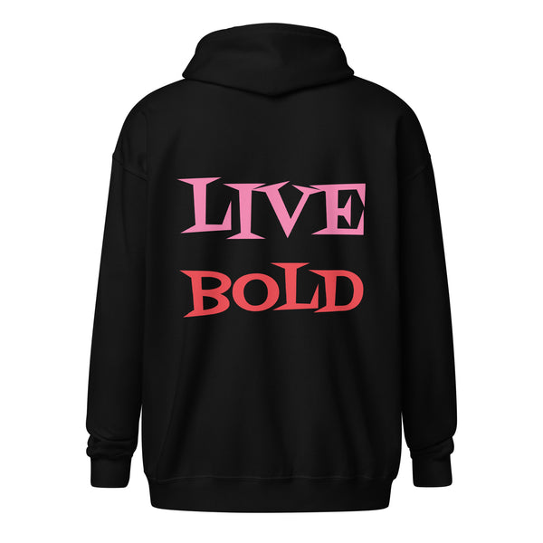 LIVE BOLD ZIP