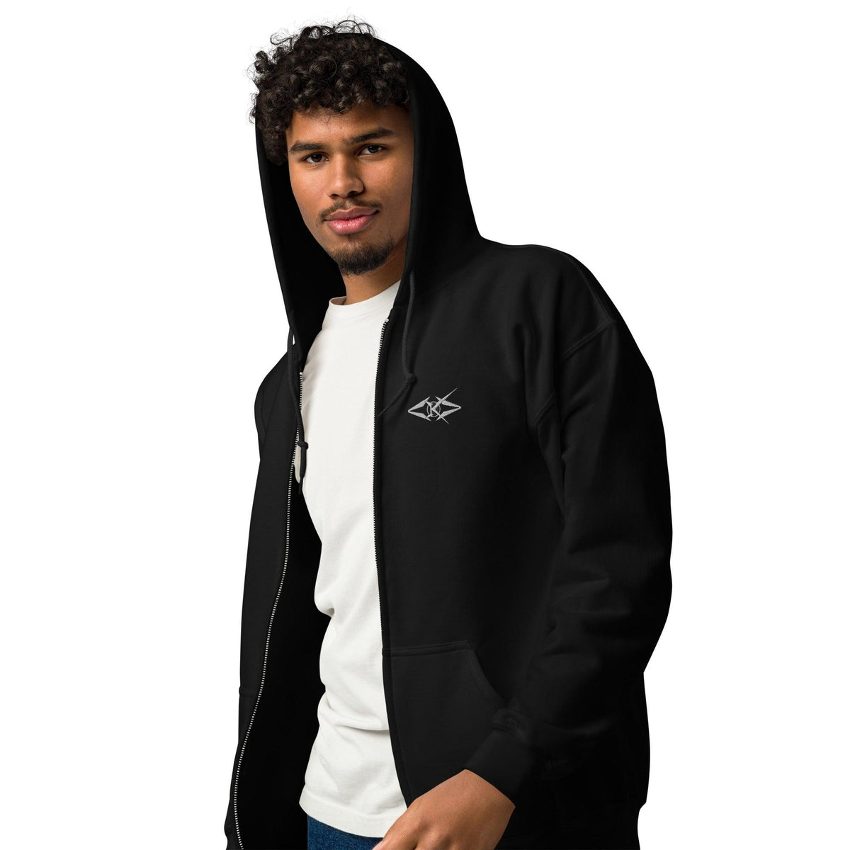 Unisex BBB zip hoodie - VYBRATIONAL KREATORS®
