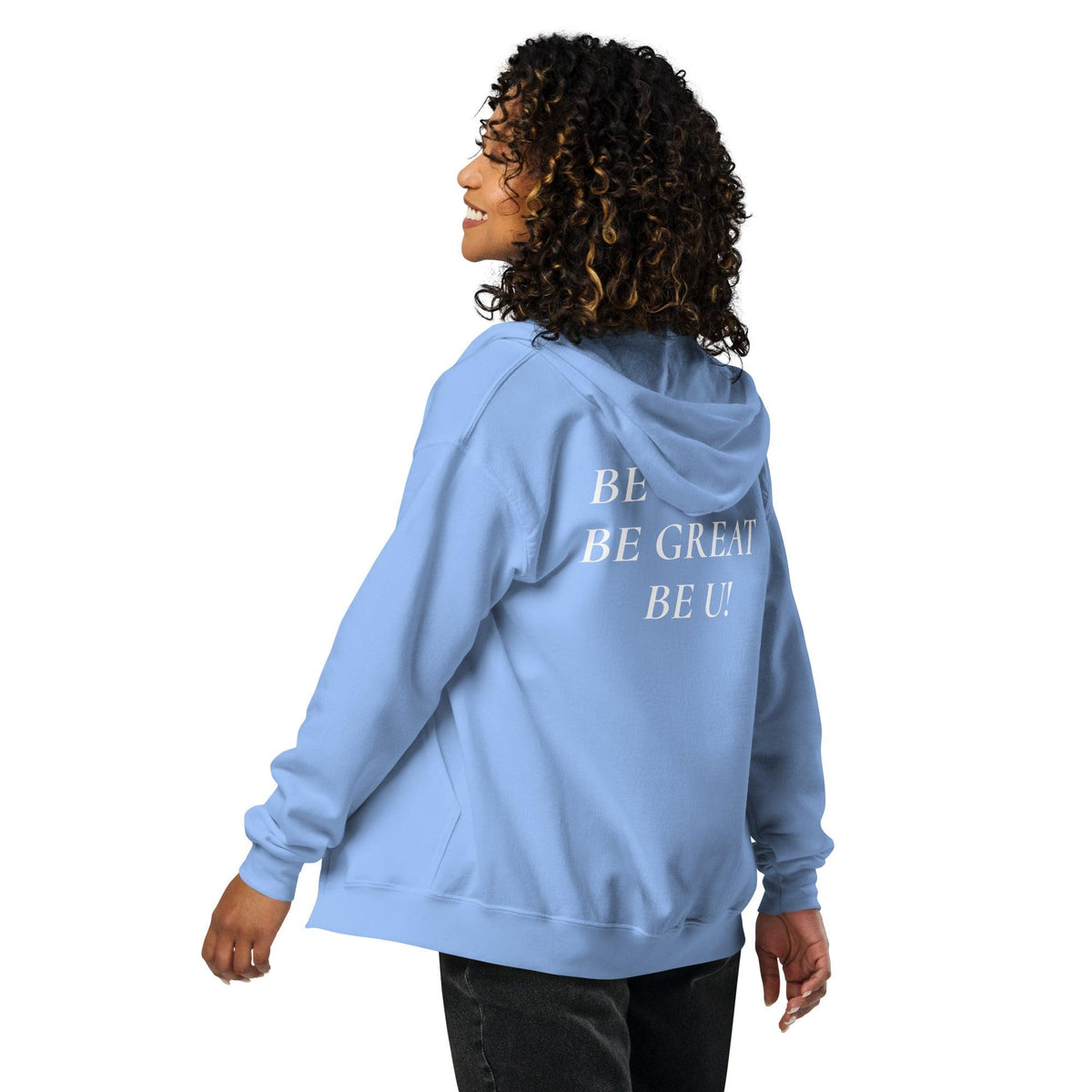 Unisex BBB zip hoodie - VYBRATIONAL KREATORS®