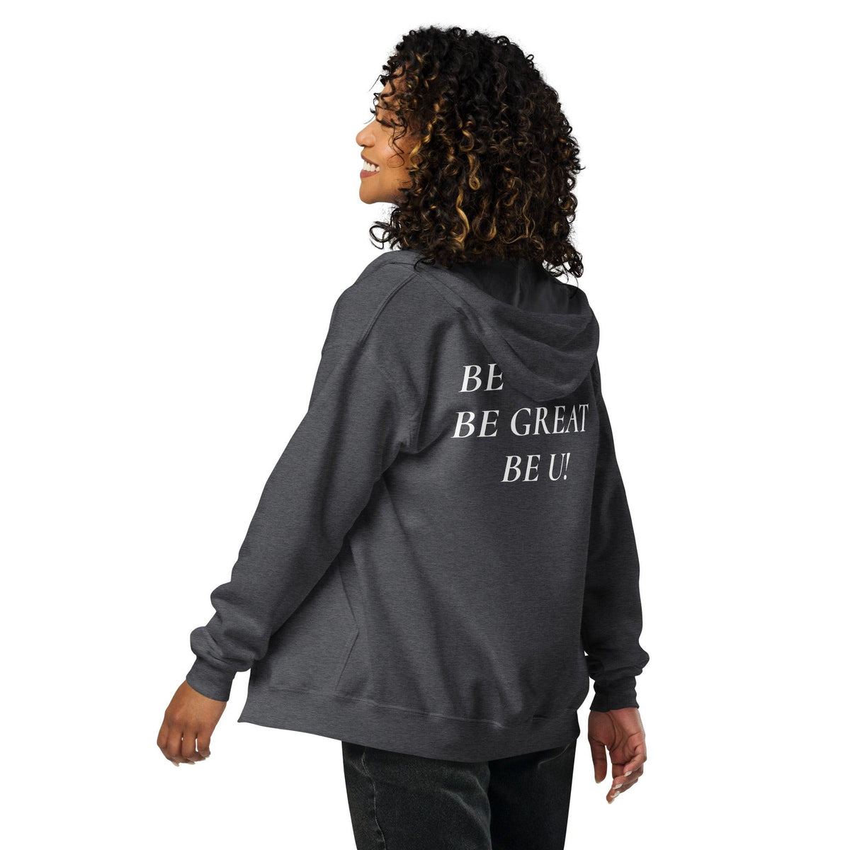 Unisex BBB zip hoodie - VYBRATIONAL KREATORS®