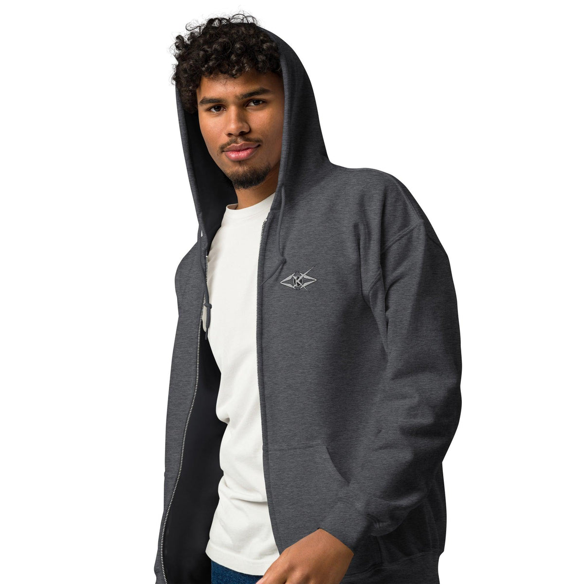 Unisex heavy blend zip hoodie - VYBRATIONAL KREATORS®