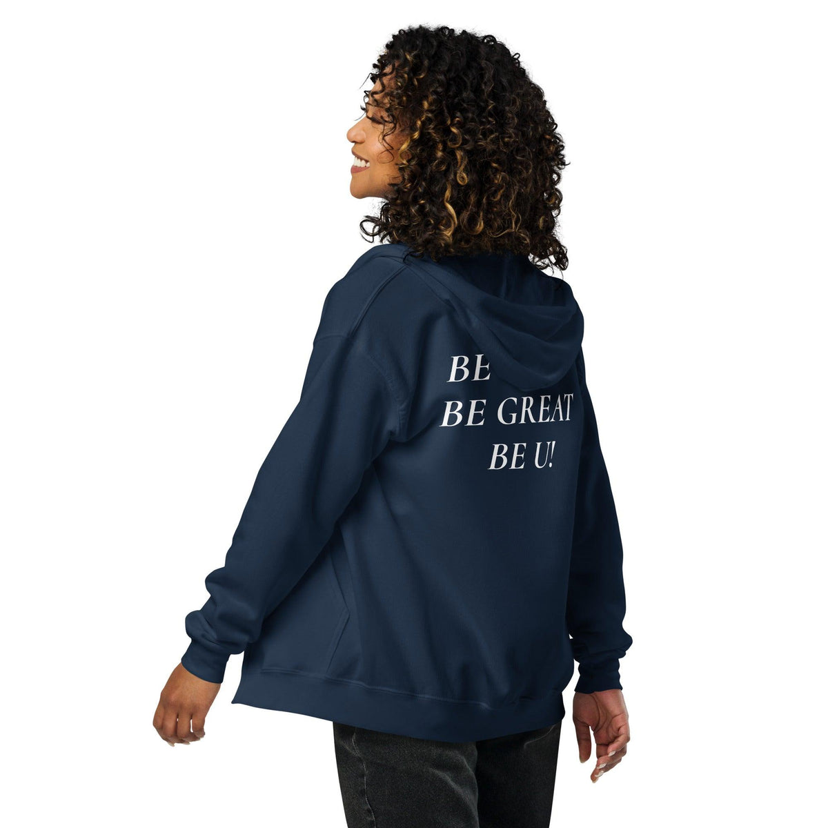 Unisex BBB zip hoodie - VYBRATIONAL KREATORS®