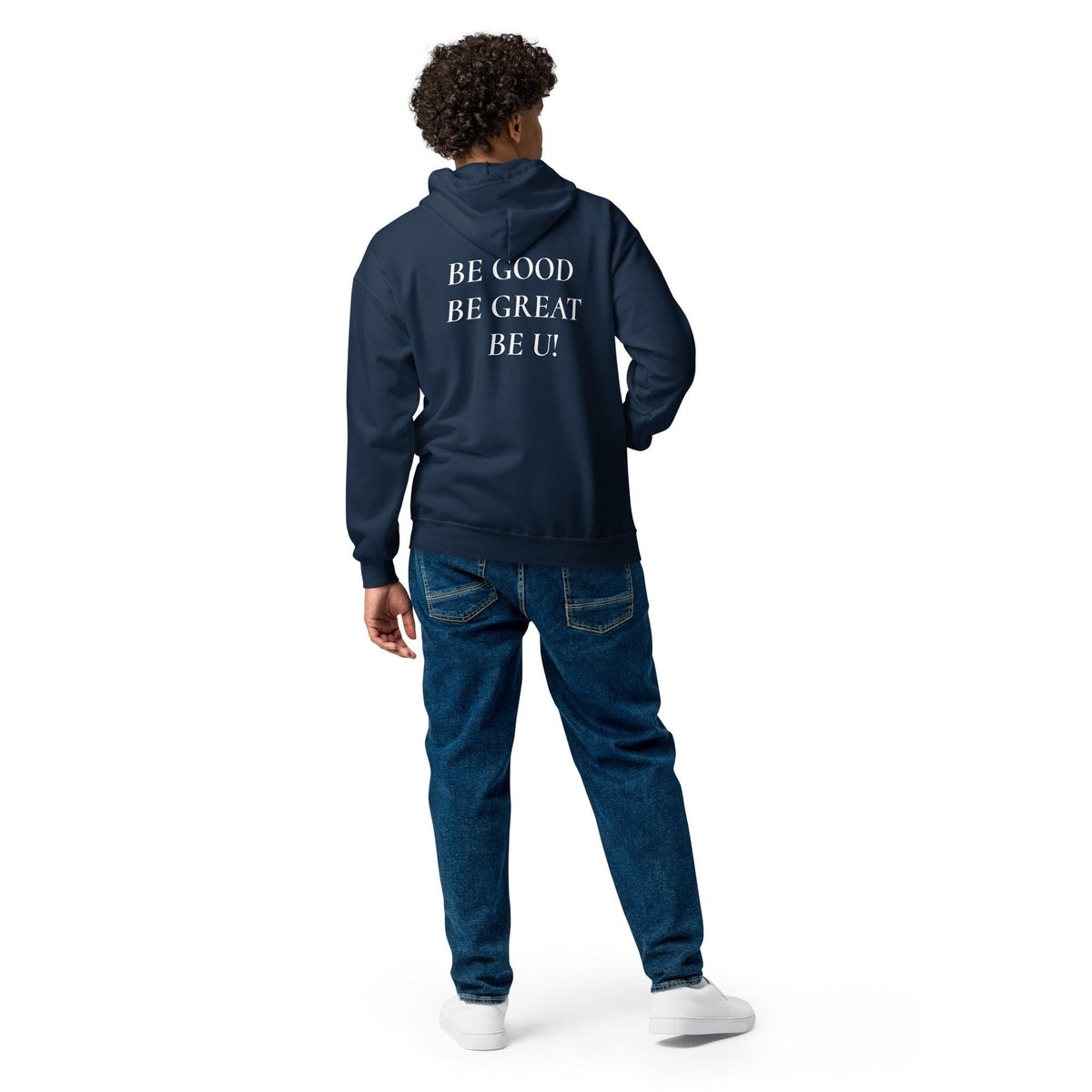 Unisex BBB zip hoodie - VYBRATIONAL KREATORS®