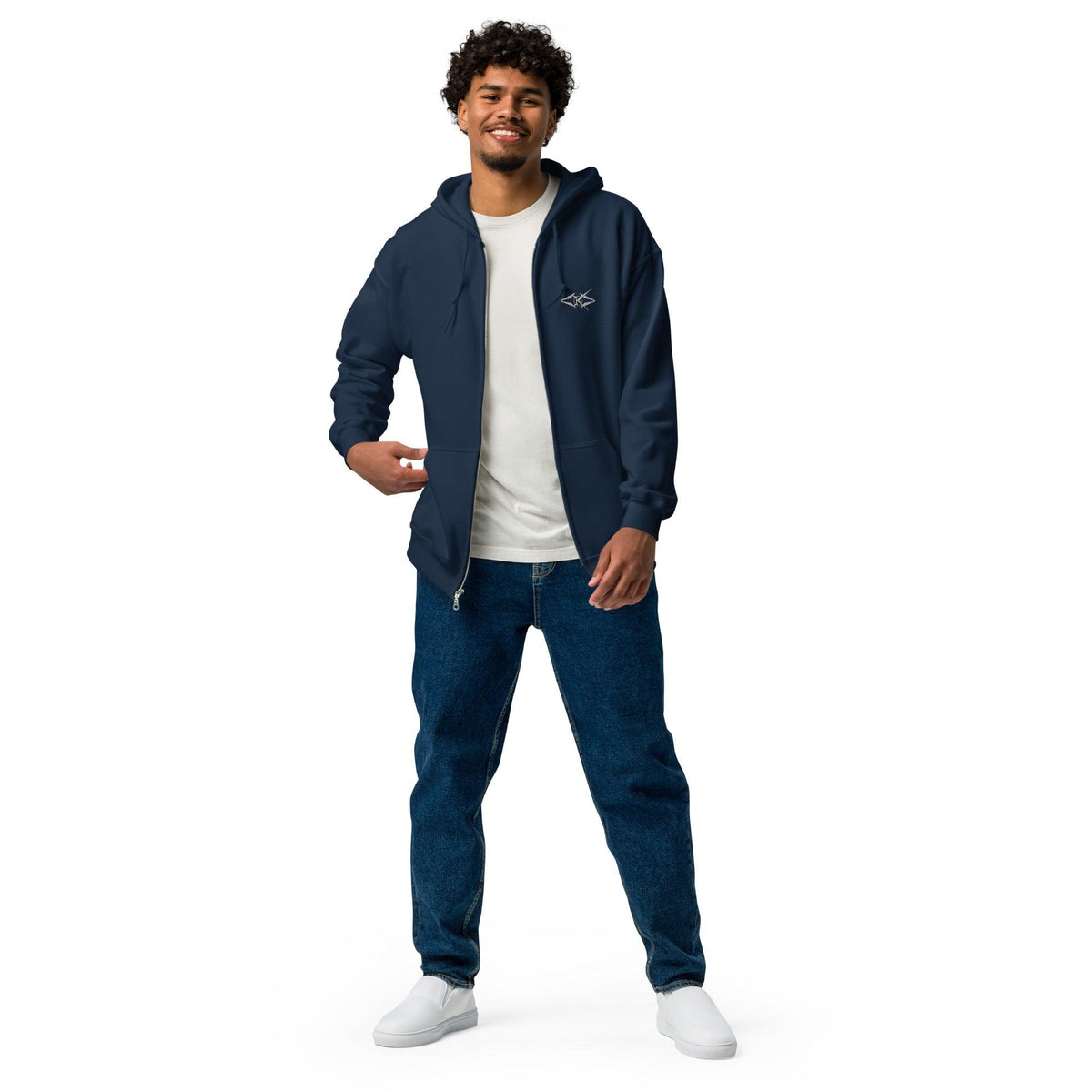 Unisex BBB zip hoodie - VYBRATIONAL KREATORS®