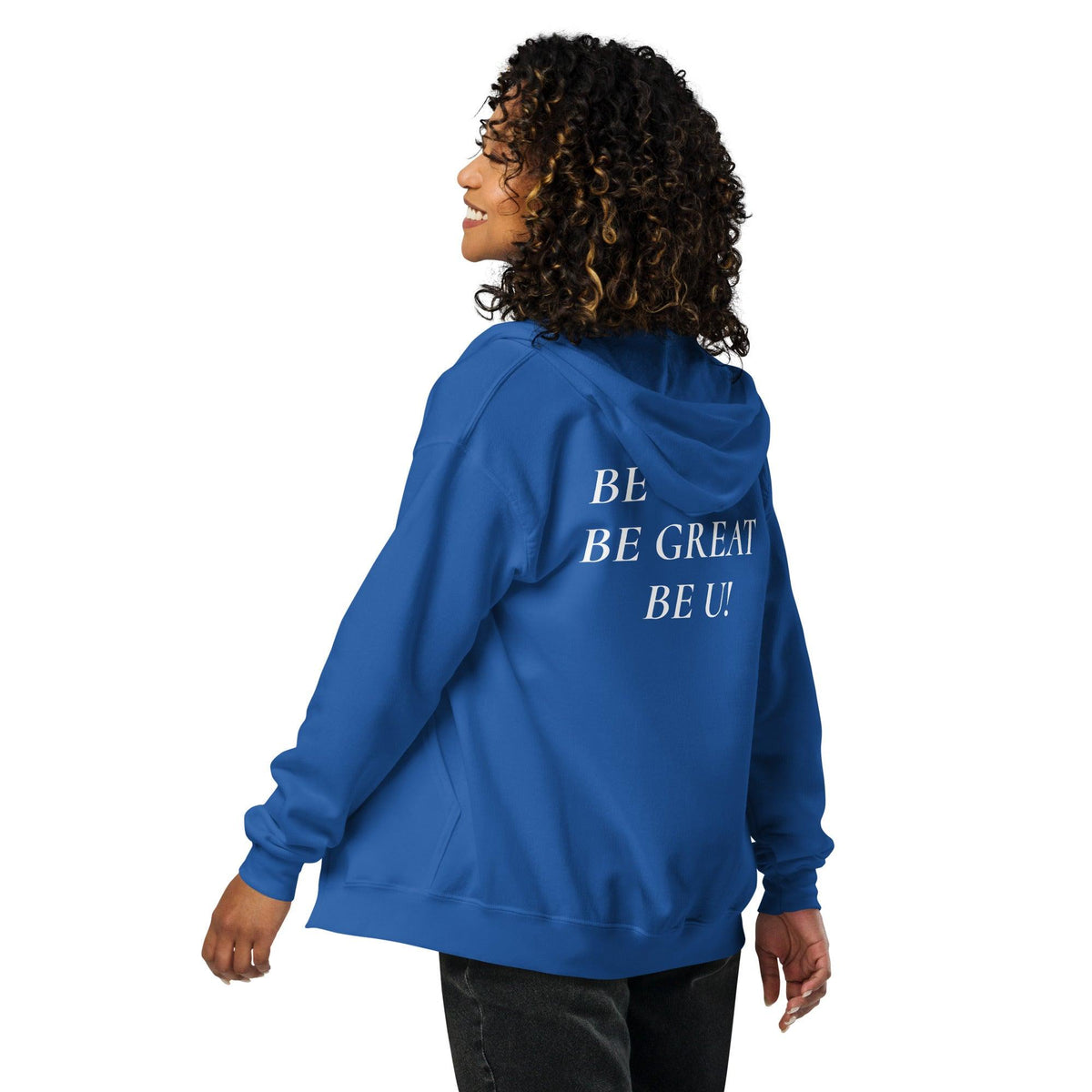 Unisex BBB zip hoodie - VYBRATIONAL KREATORS®