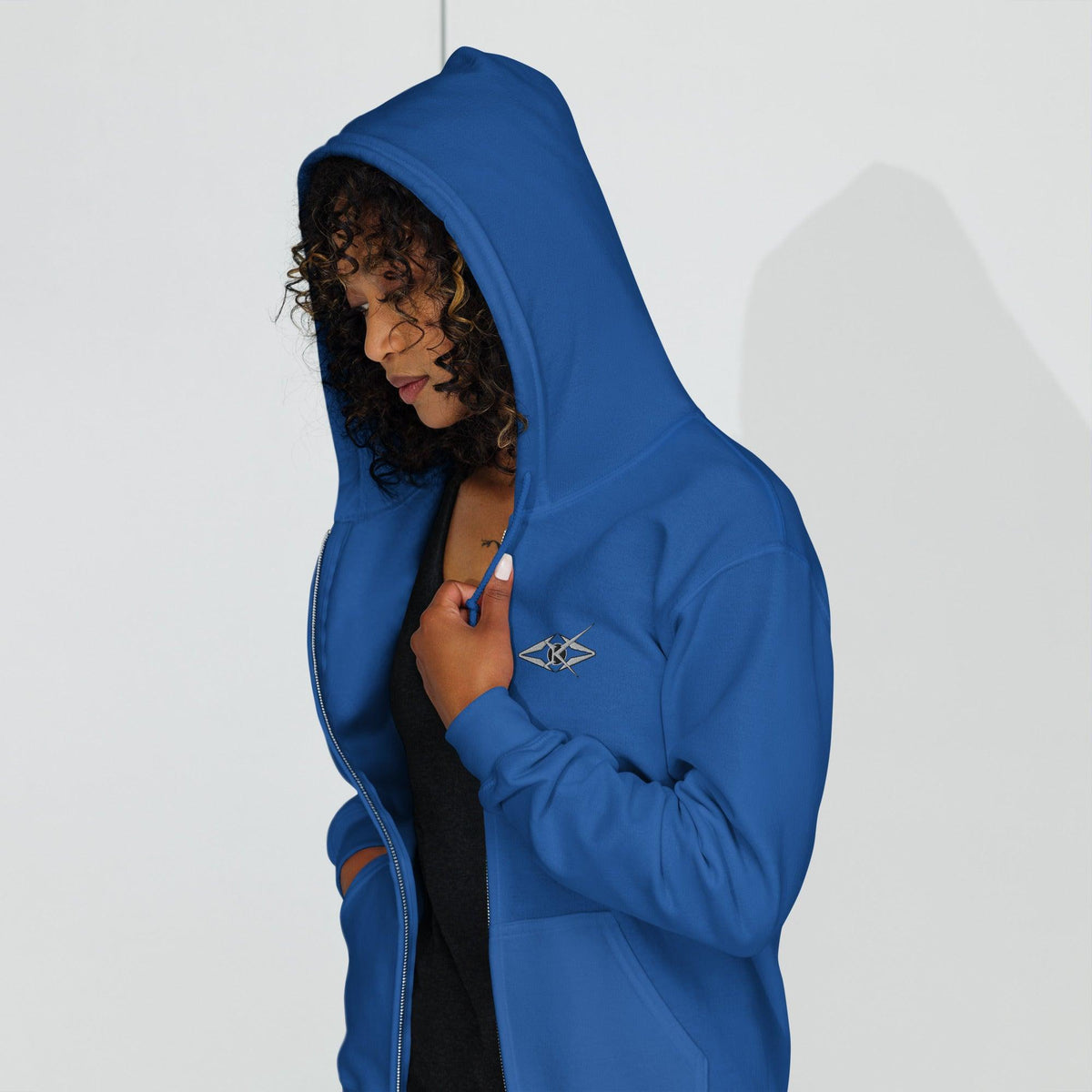 Unisex BBB zip hoodie - VYBRATIONAL KREATORS®