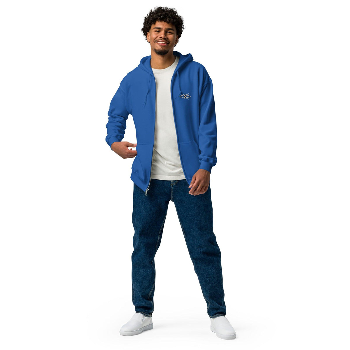Unisex BBB zip hoodie - VYBRATIONAL KREATORS®