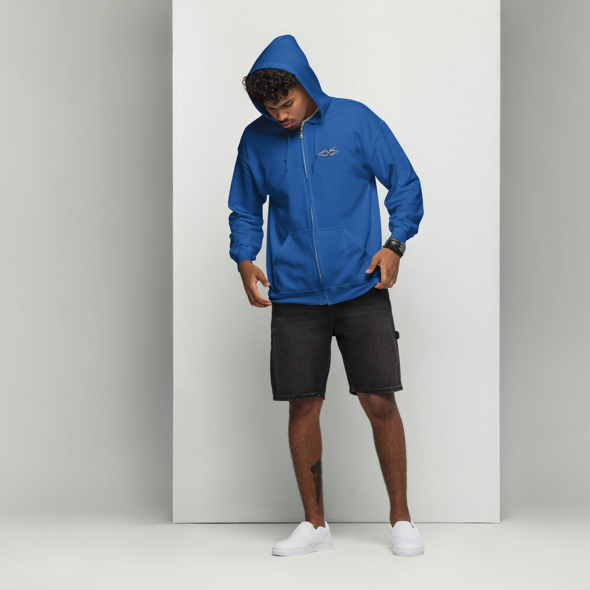 Unisex BBB zip hoodie - VYBRATIONAL KREATORS®
