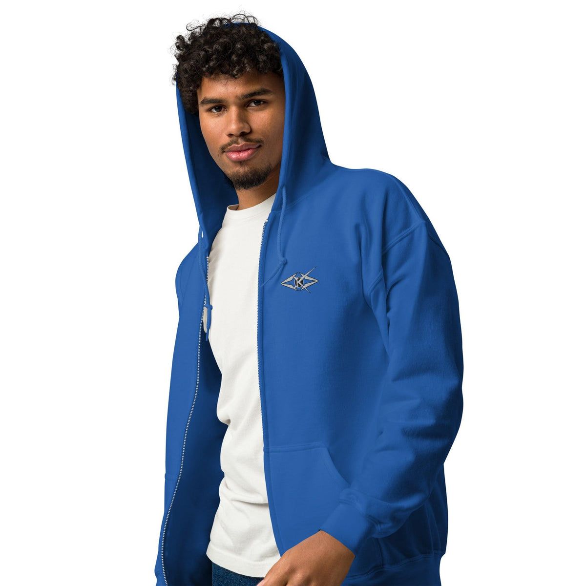 Unisex BBB zip hoodie - VYBRATIONAL KREATORS®