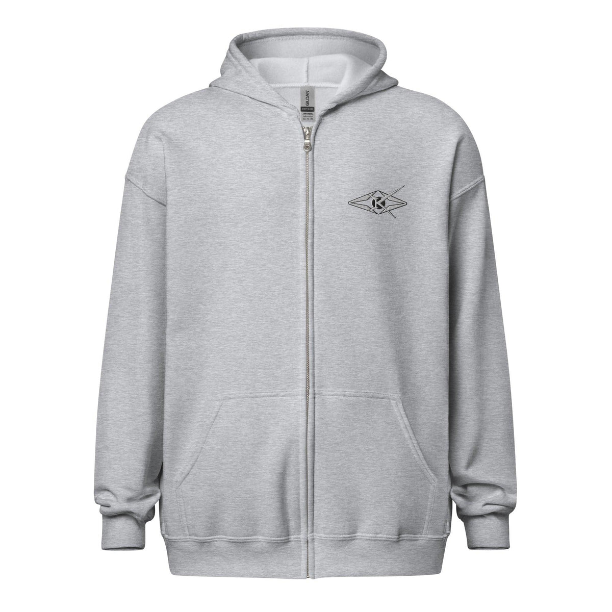 Unisex BBB zip hoodie - VYBRATIONAL KREATORS®