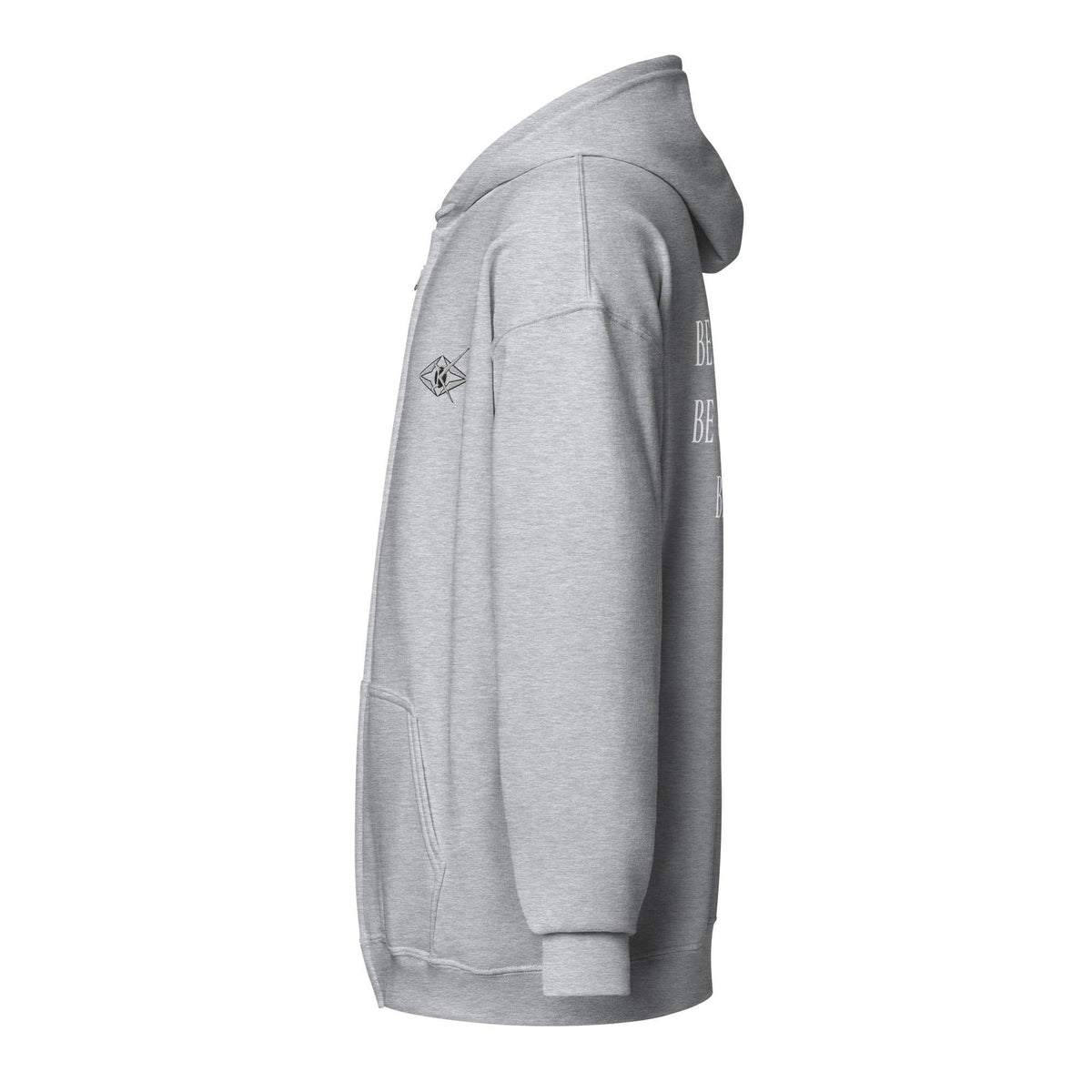 Unisex BBB zip hoodie - VYBRATIONAL KREATORS®