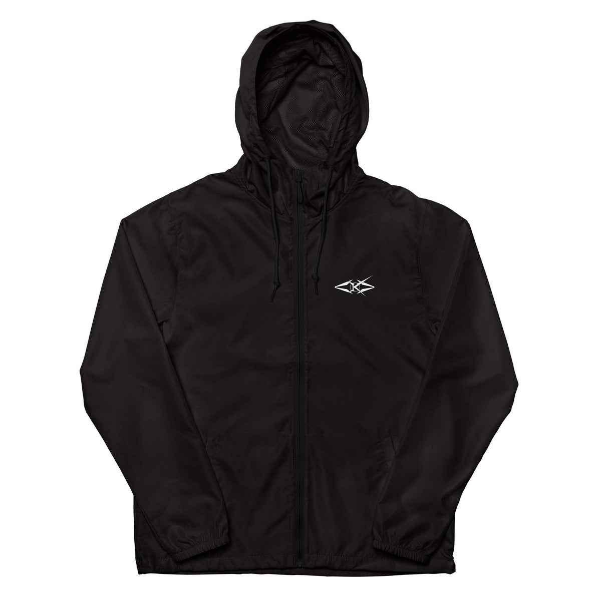 Unisex lightweight zip up windbreaker - VYBRATIONAL KREATORS®