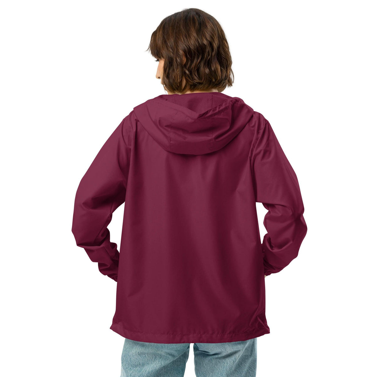 Unisex lightweight zip up windbreaker - VYBRATIONAL KREATORS®