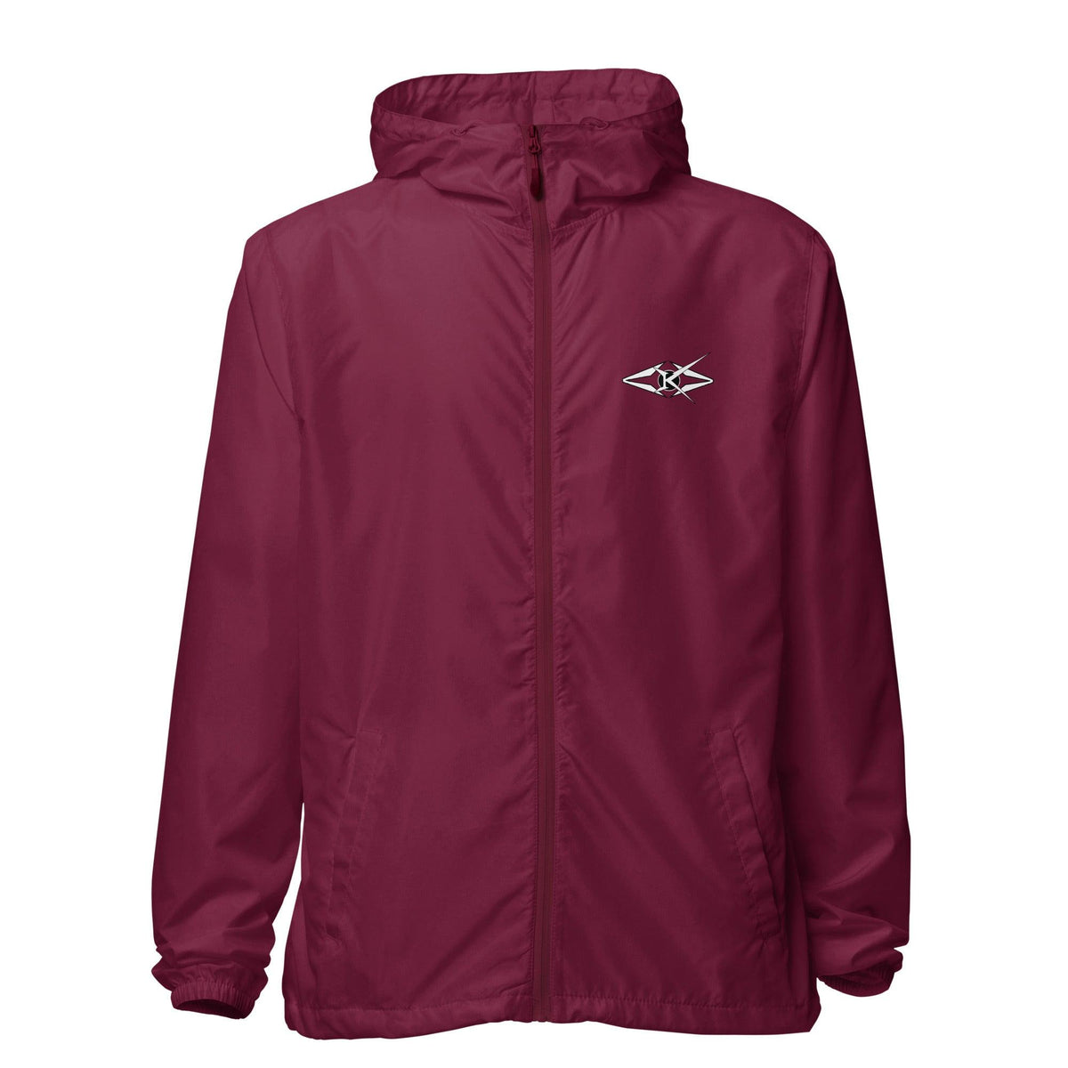 Unisex lightweight zip up windbreaker - VYBRATIONAL KREATORS®