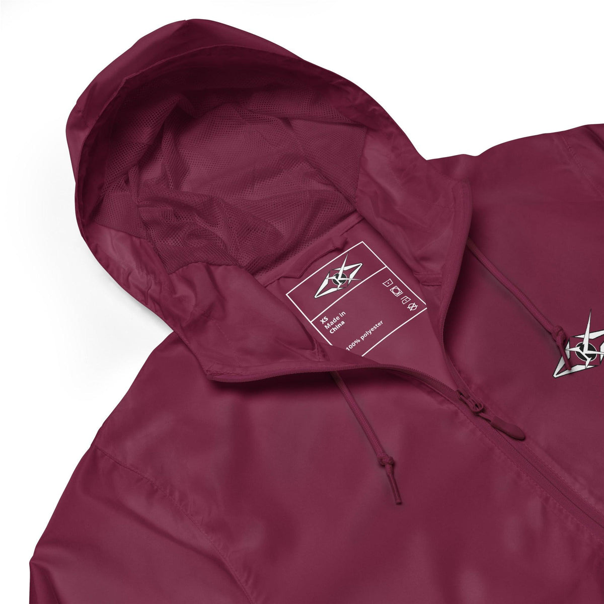 Unisex lightweight zip up windbreaker - VYBRATIONAL KREATORS®
