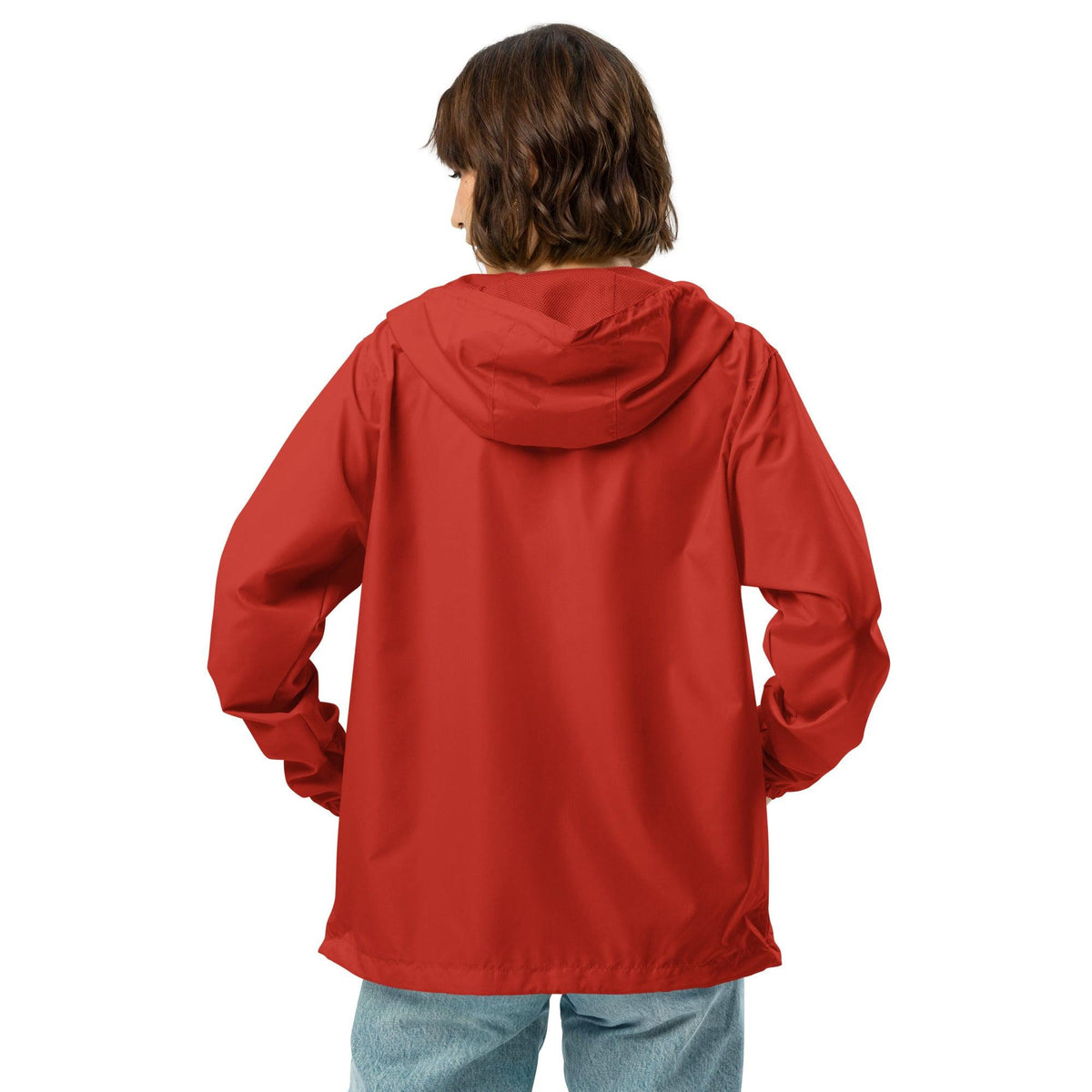 Unisex lightweight zip up windbreaker - VYBRATIONAL KREATORS®