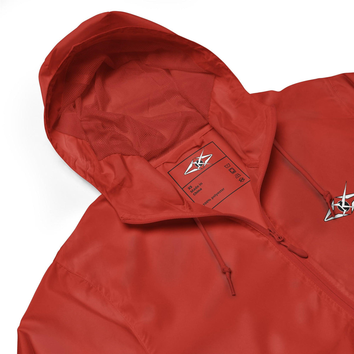 Unisex lightweight zip up windbreaker - VYBRATIONAL KREATORS®