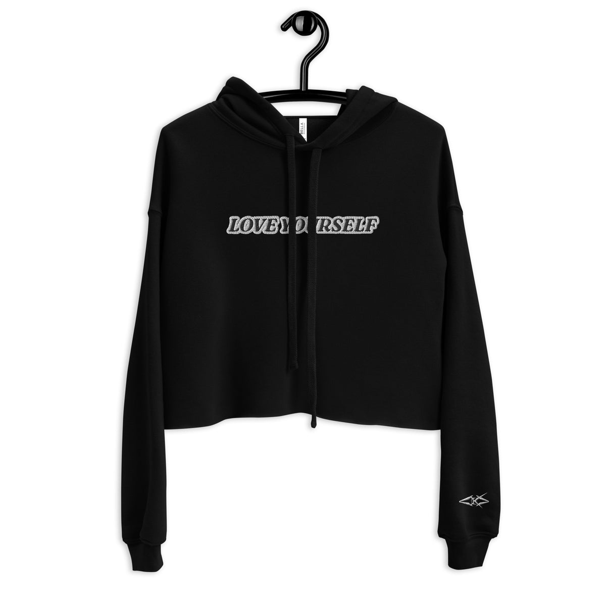 LOVE YOURSELF Crop Hoodie